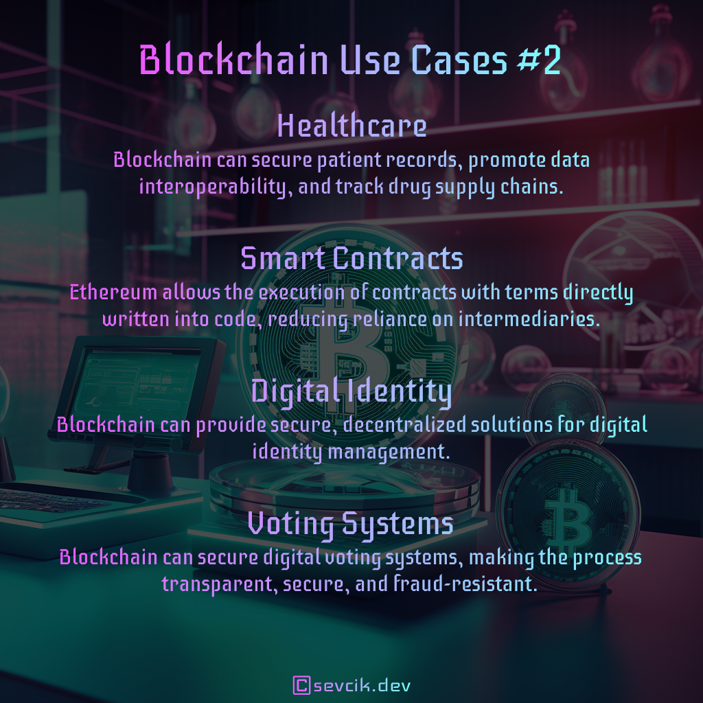 Blockchain use cases #2